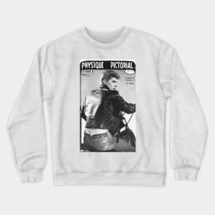 PHYSIQUE PICTORIAL - Vintage Physique Muscle Male Model Magazine Cover Crewneck Sweatshirt